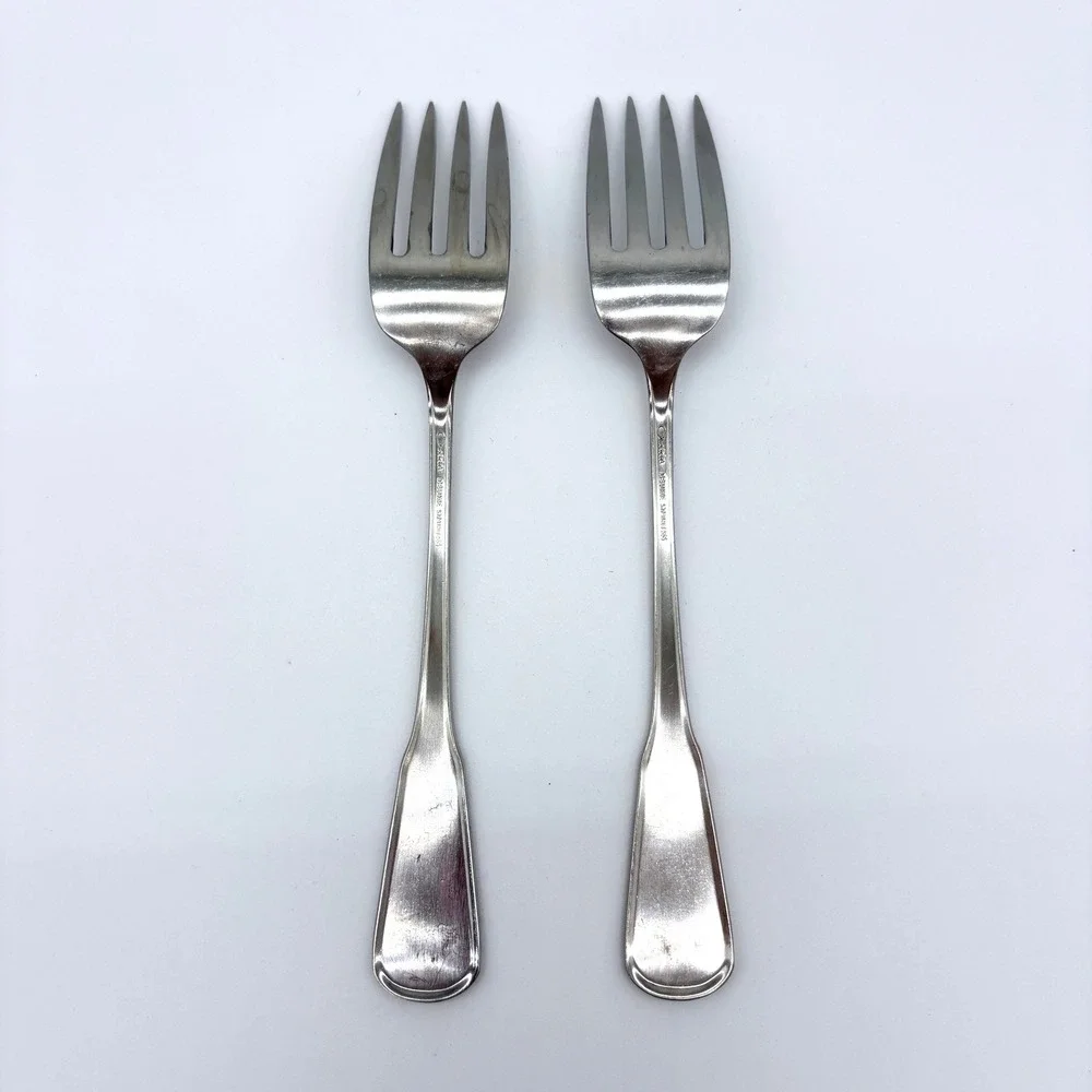Oneida Deluxe Independence Stainless Steel Salad Forks Set of 2